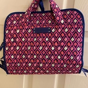 Vera Bradley hanging cosmetic bag
